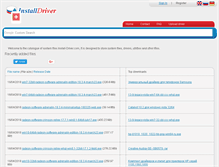Tablet Screenshot of install-driver.com